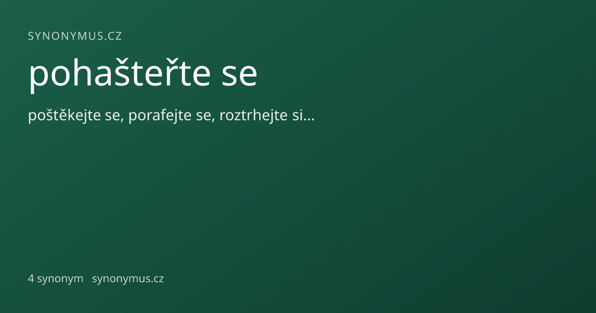 Náhled odkazu: pohašteřte se