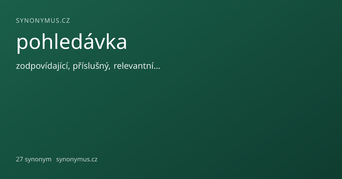 Náhled odkazu: pohledávka