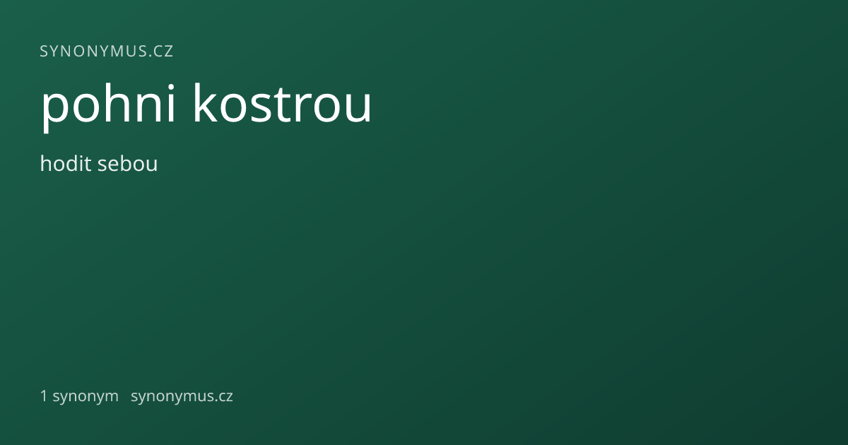 Náhled odkazu: pohni kostrou