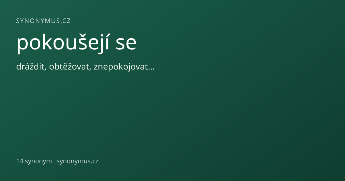 Náhled odkazu: pokoušejí se
