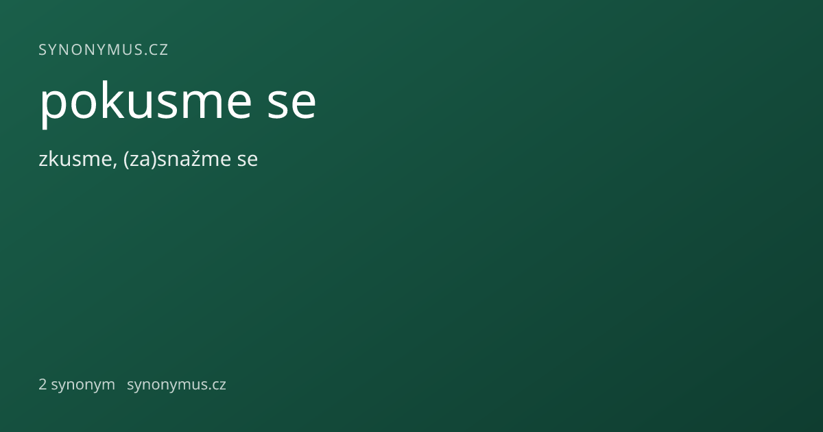 Náhled odkazu: pokusme se