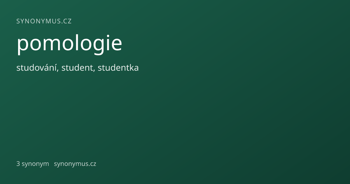 Náhled odkazu: pomologie