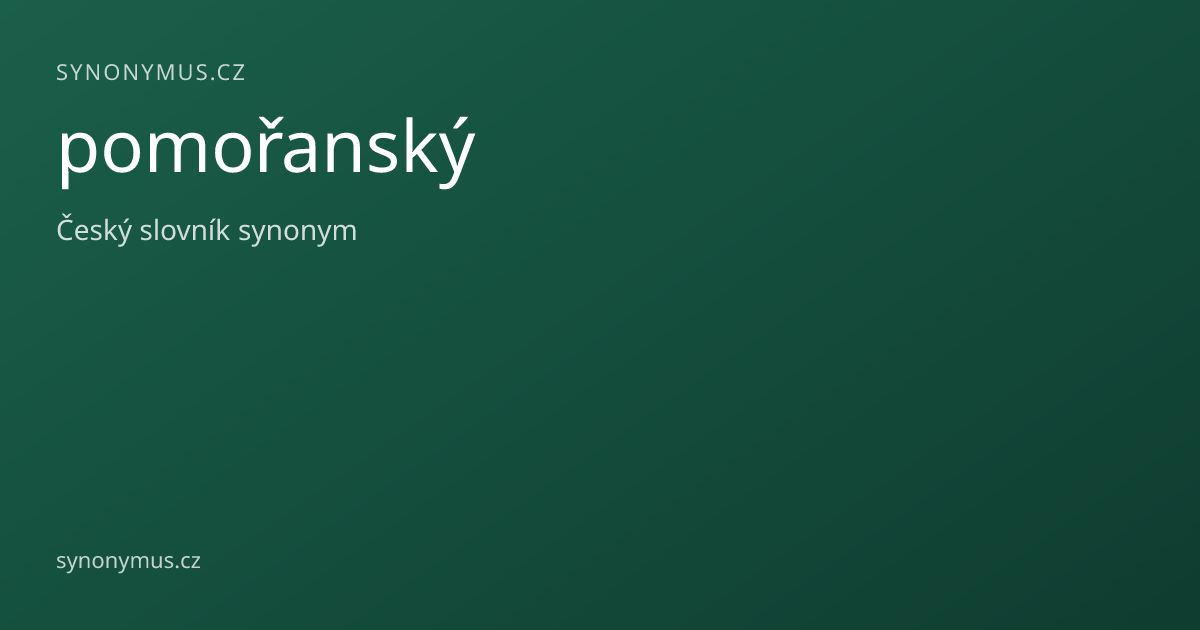 Náhled odkazu: pomořanský