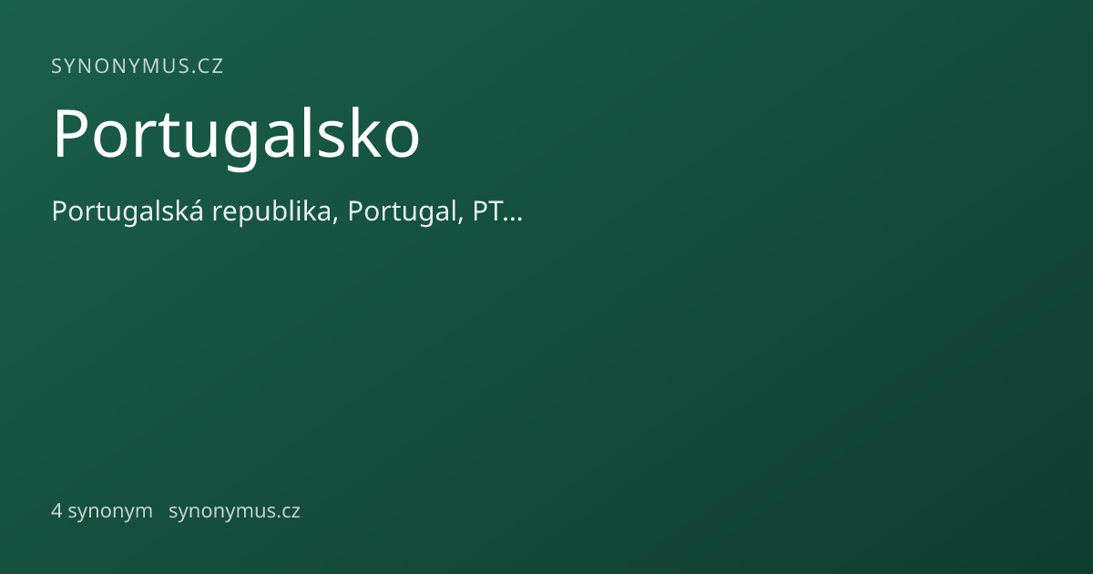 Náhled odkazu: Portugalsko