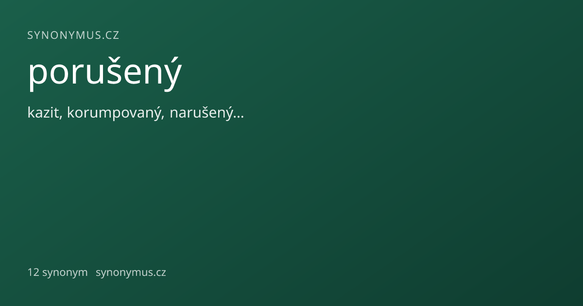 Náhled odkazu: porušený