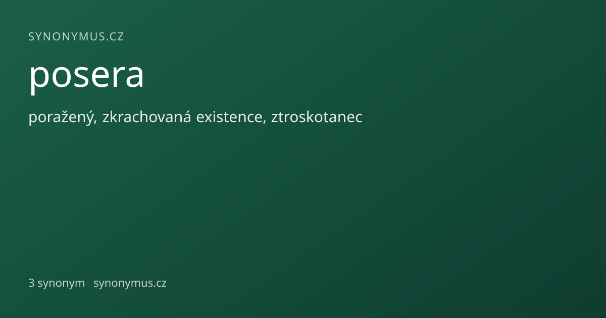 Náhled odkazu: posera
