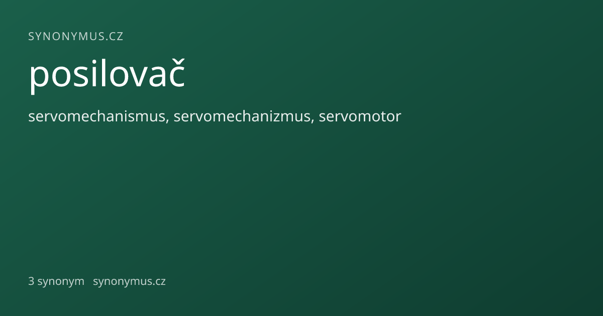 Náhled odkazu: posilovač