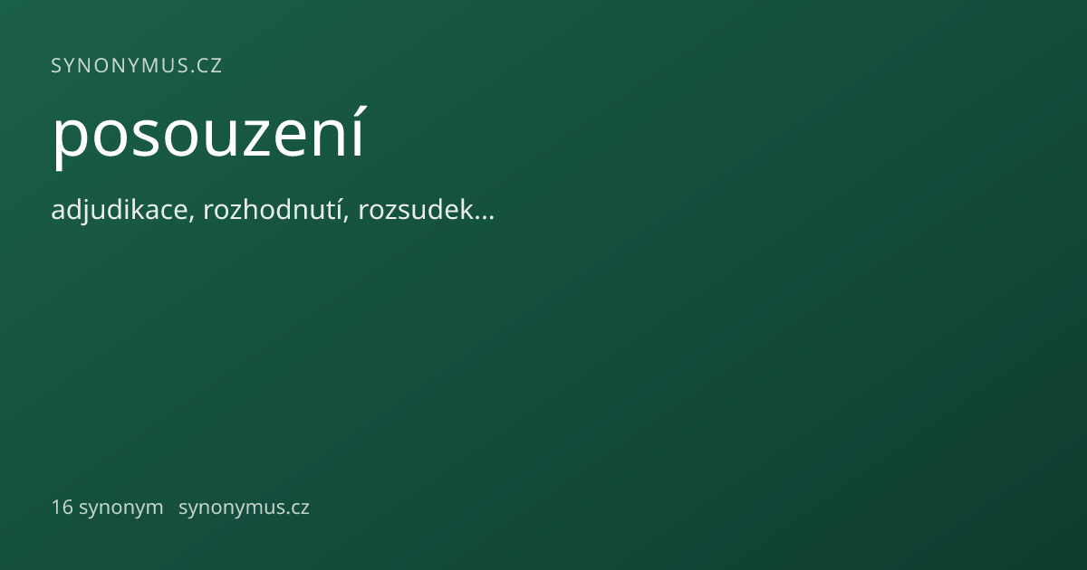 Náhled odkazu: posouzení