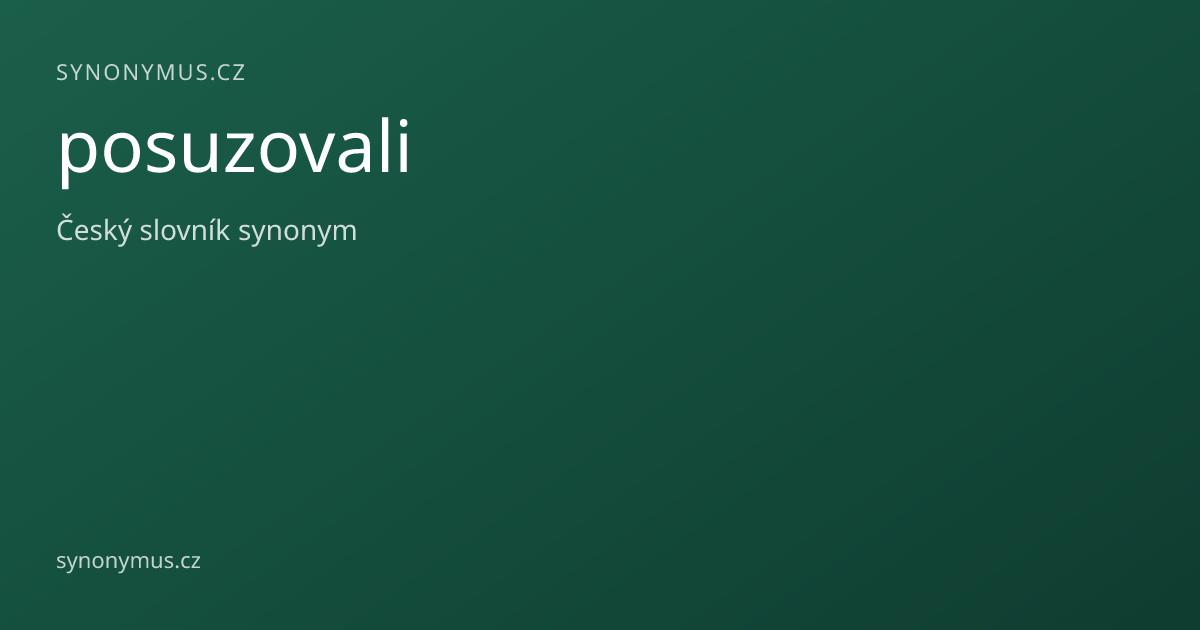 Náhled odkazu: posuzovali