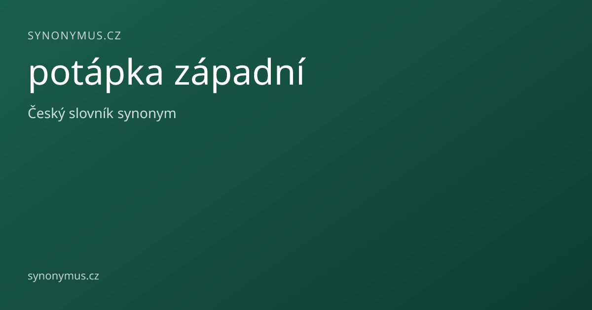 Náhled odkazu: potápka západní