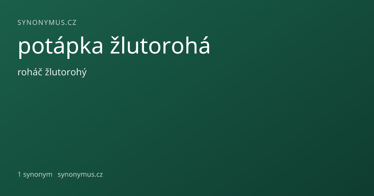 Náhled odkazu: potápka žlutorohá
