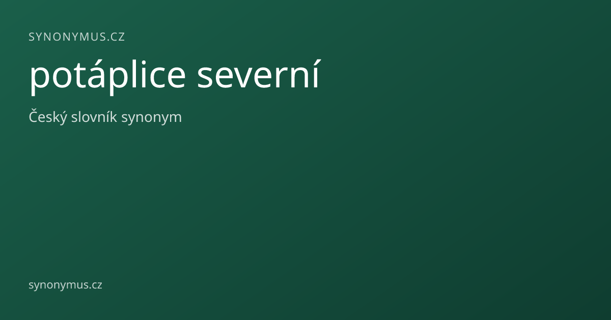 Náhled odkazu: potáplice severní