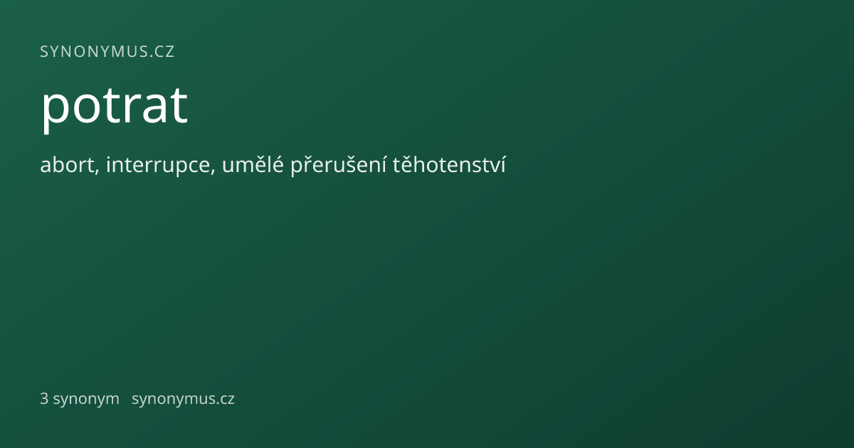 Náhled odkazu: potrat