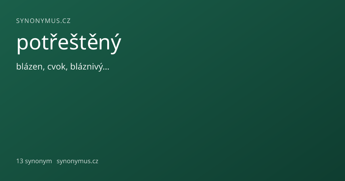 Náhled odkazu: potřeštěný