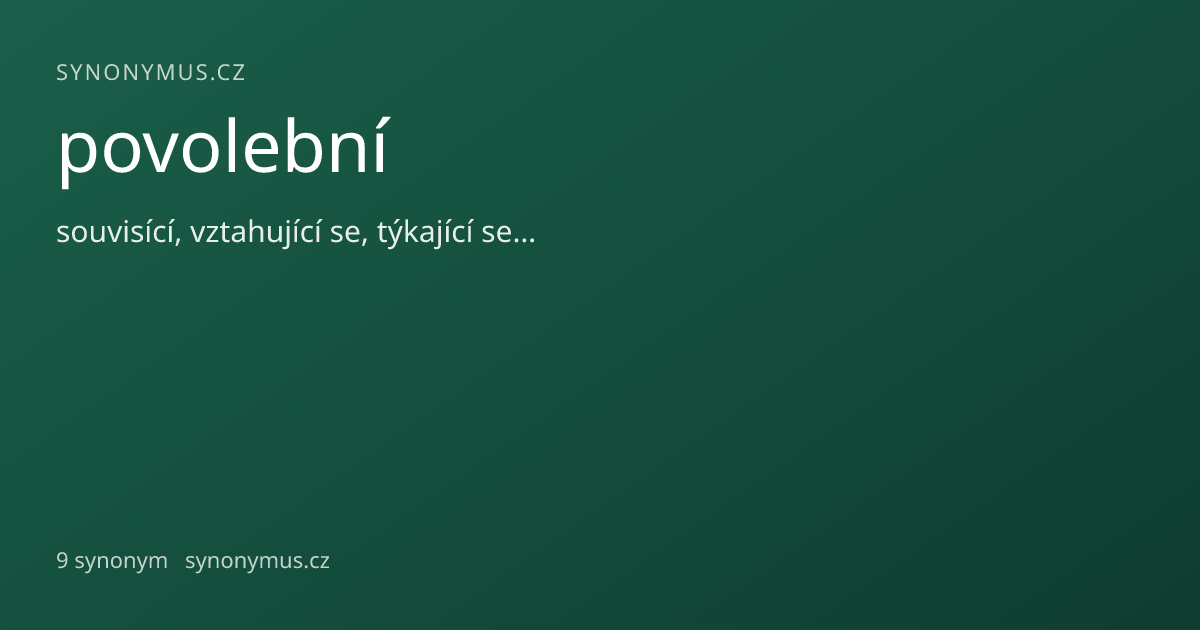 Náhled odkazu: povolební