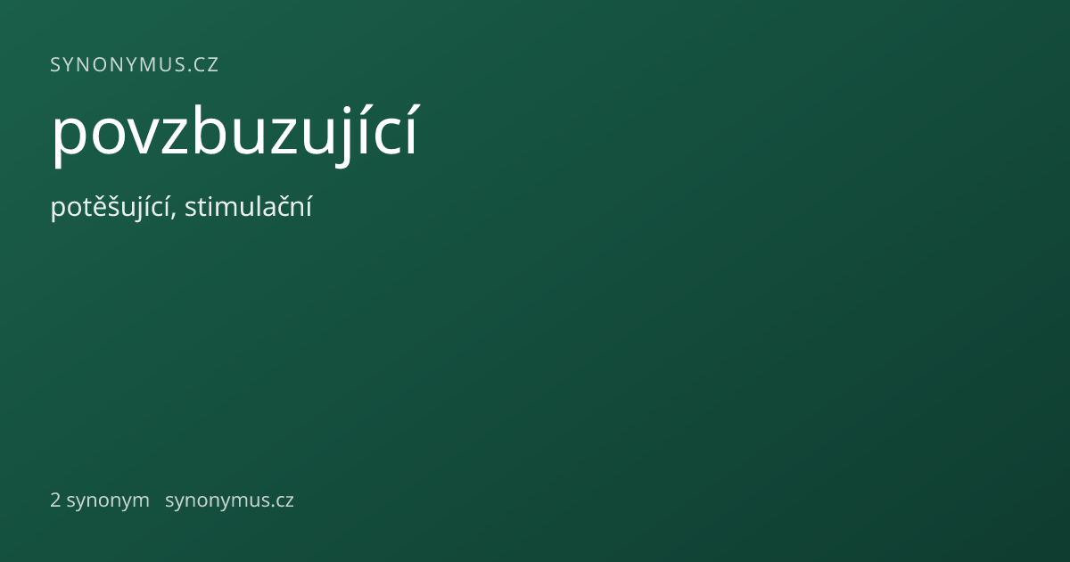 Náhled odkazu: povzbuzující