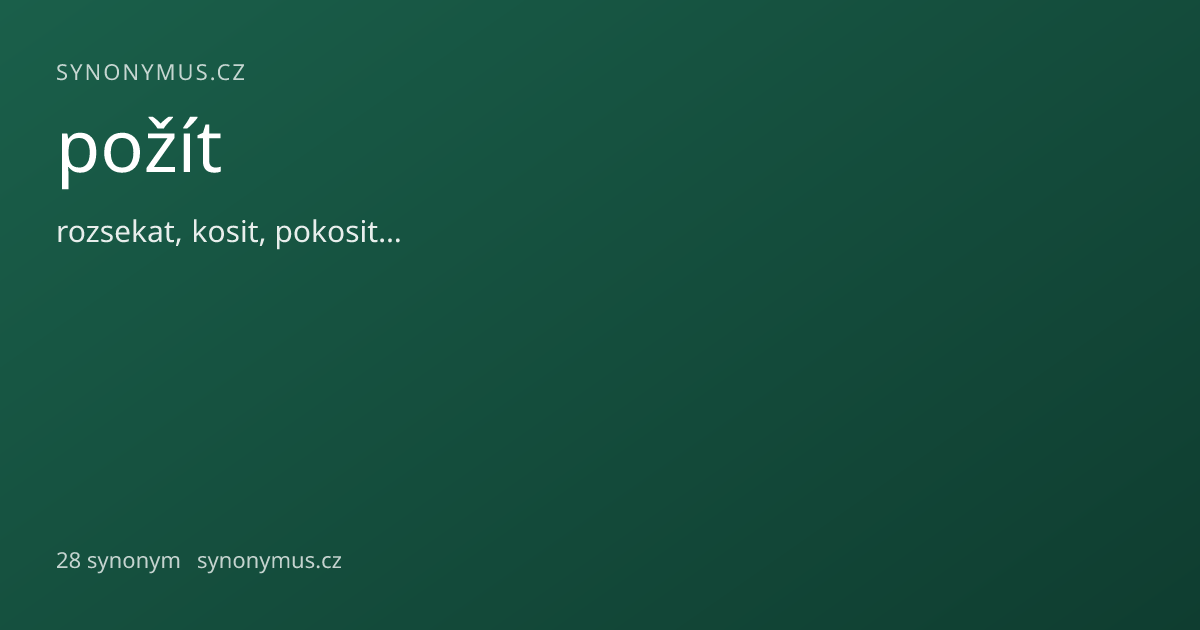 Náhled odkazu: požít