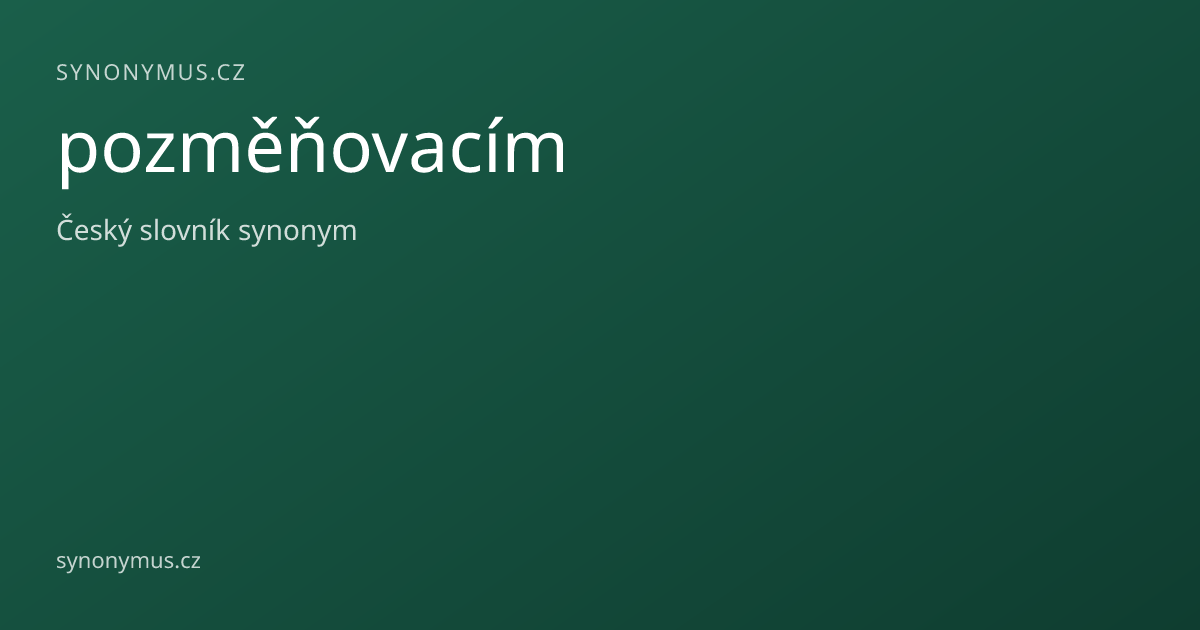 Náhled odkazu: pozměňovacím