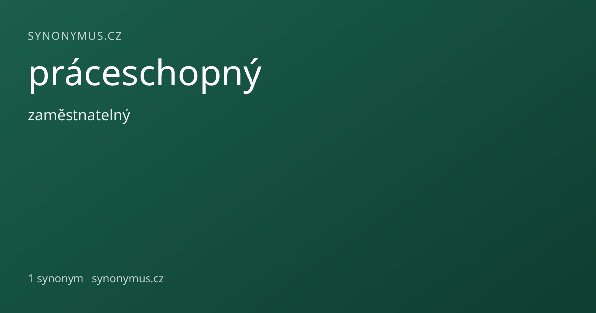 Náhled odkazu: práceschopný