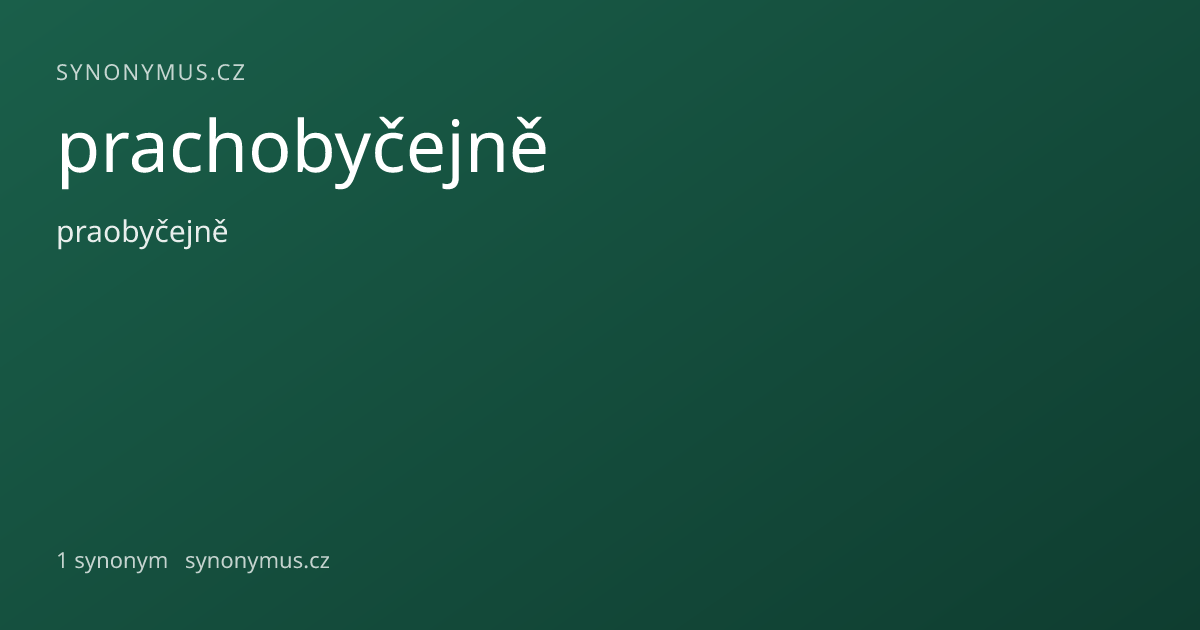 Náhled odkazu: prachobyčejně