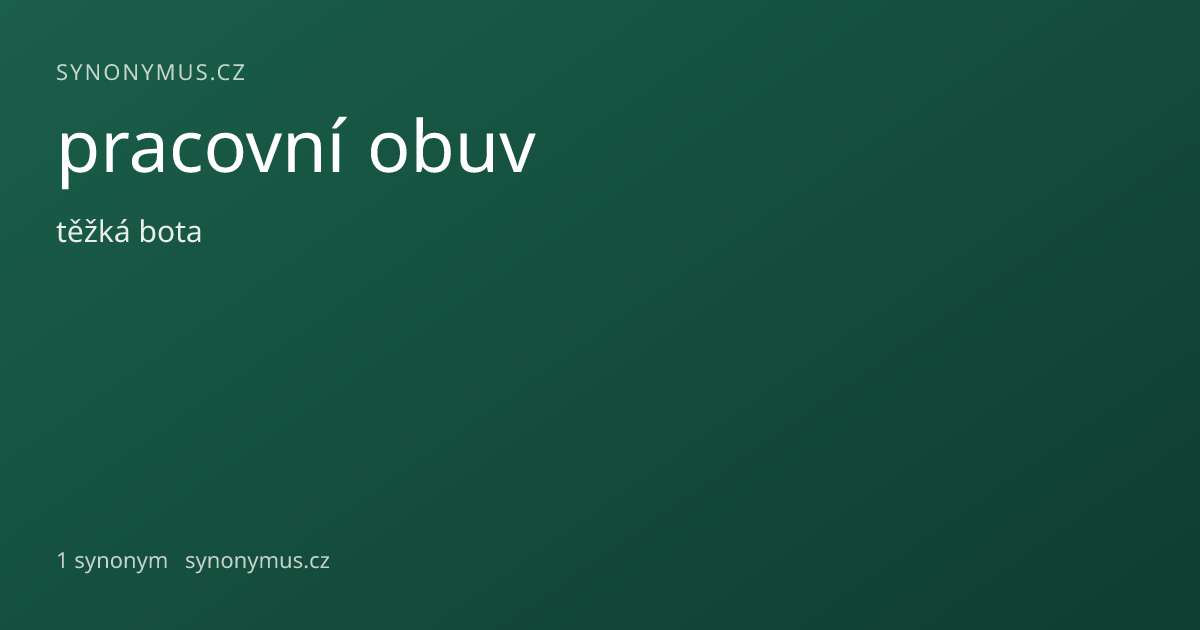 Náhled odkazu: pracovní obuv