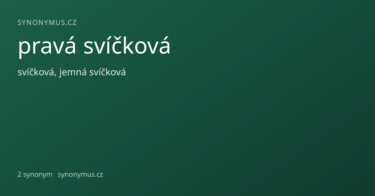 Náhled odkazu: pravá svíčková