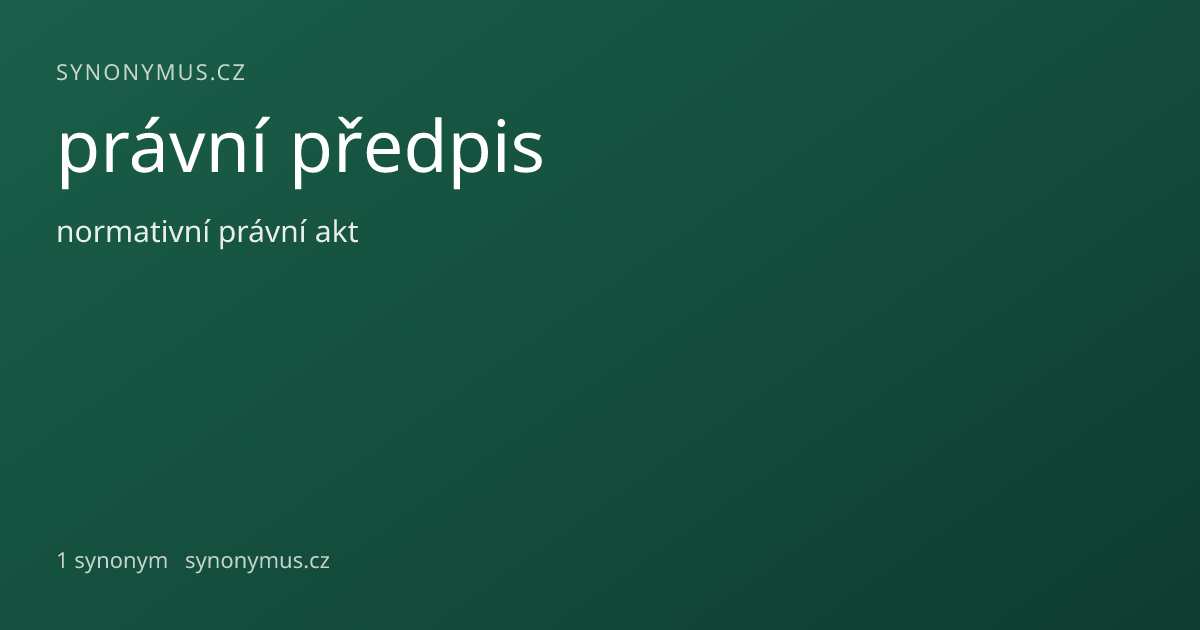 Náhled odkazu: právní předpis
