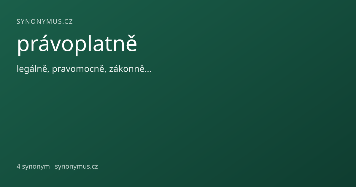 Náhled odkazu: právoplatně
