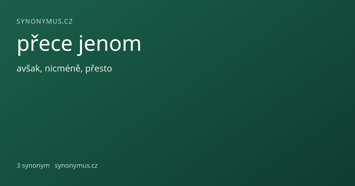 Náhled odkazu: přece jenom