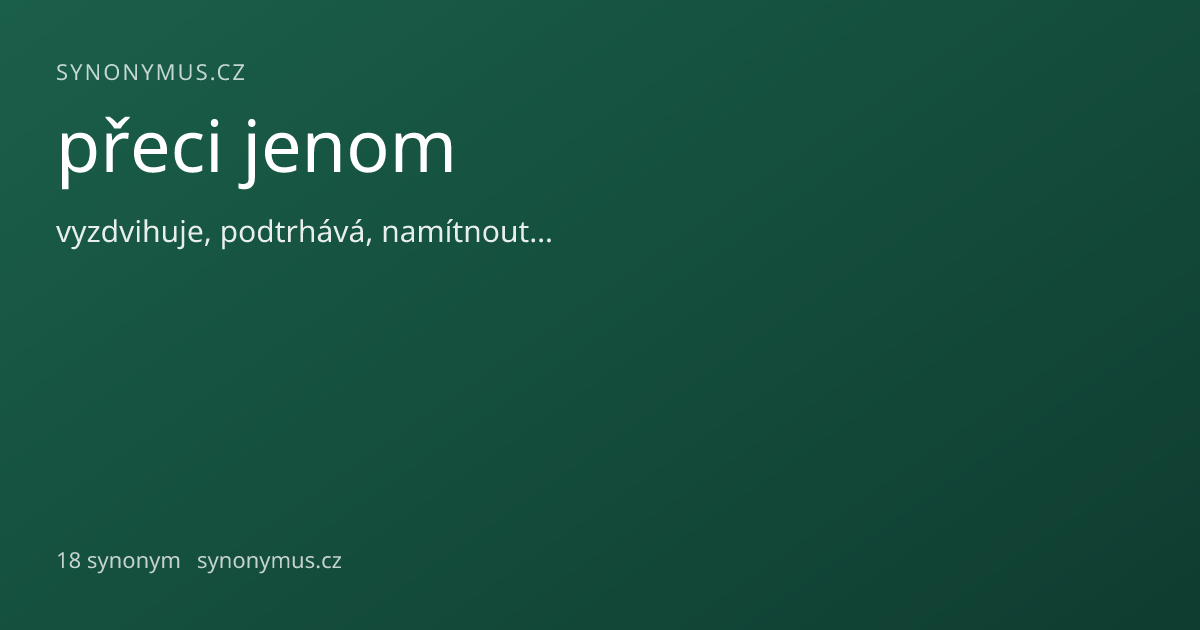 Náhled odkazu: přeci jenom