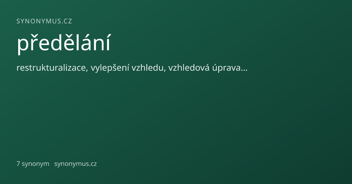 Náhled odkazu: předělání