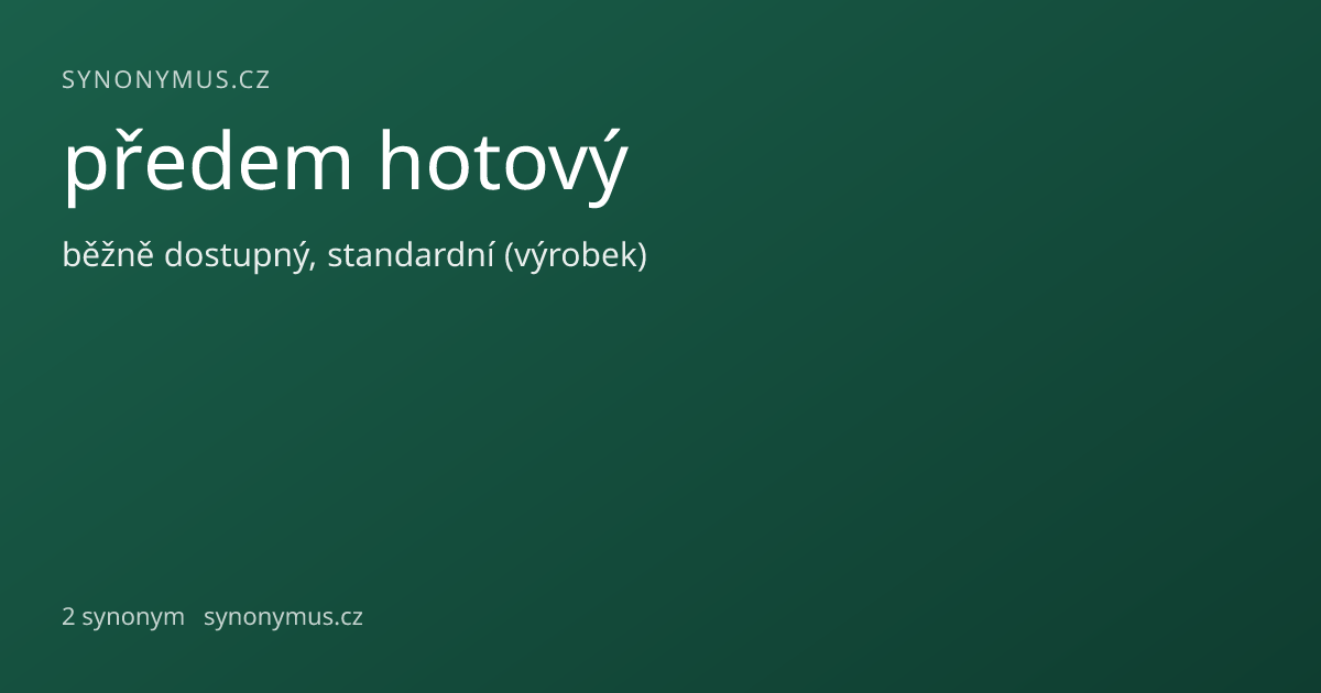 Náhled odkazu: předem hotový