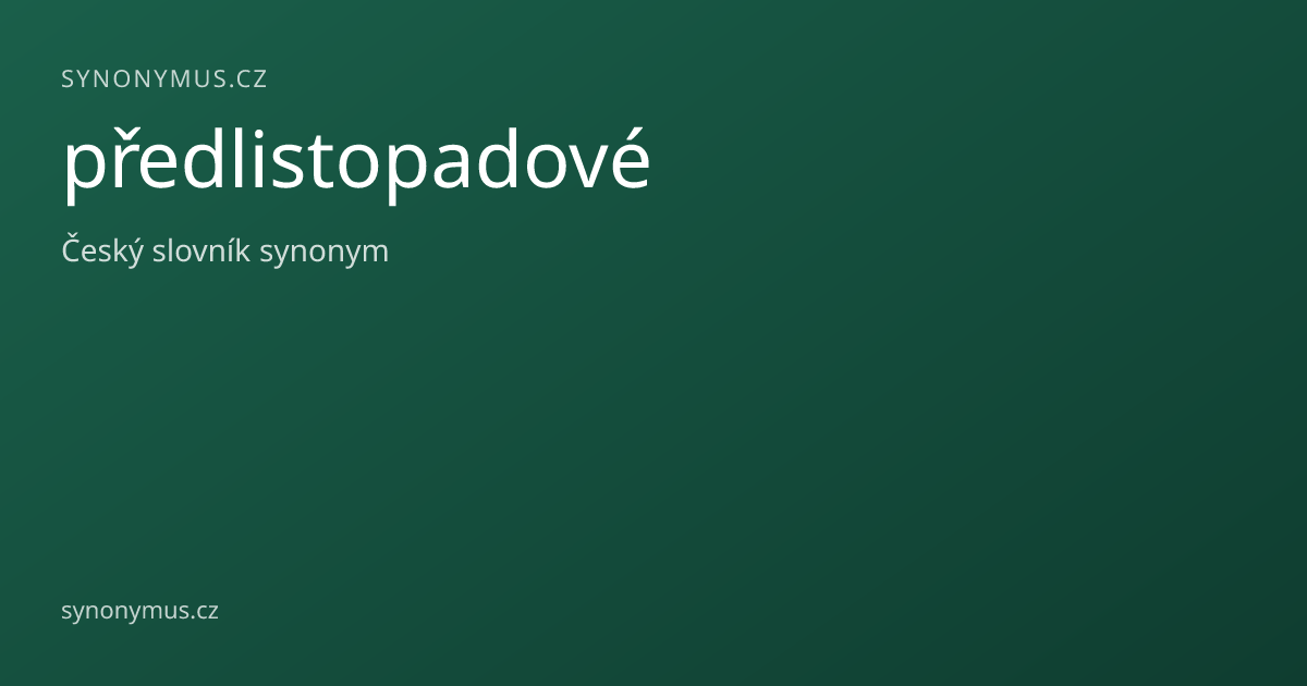 Náhled odkazu: předlistopadové