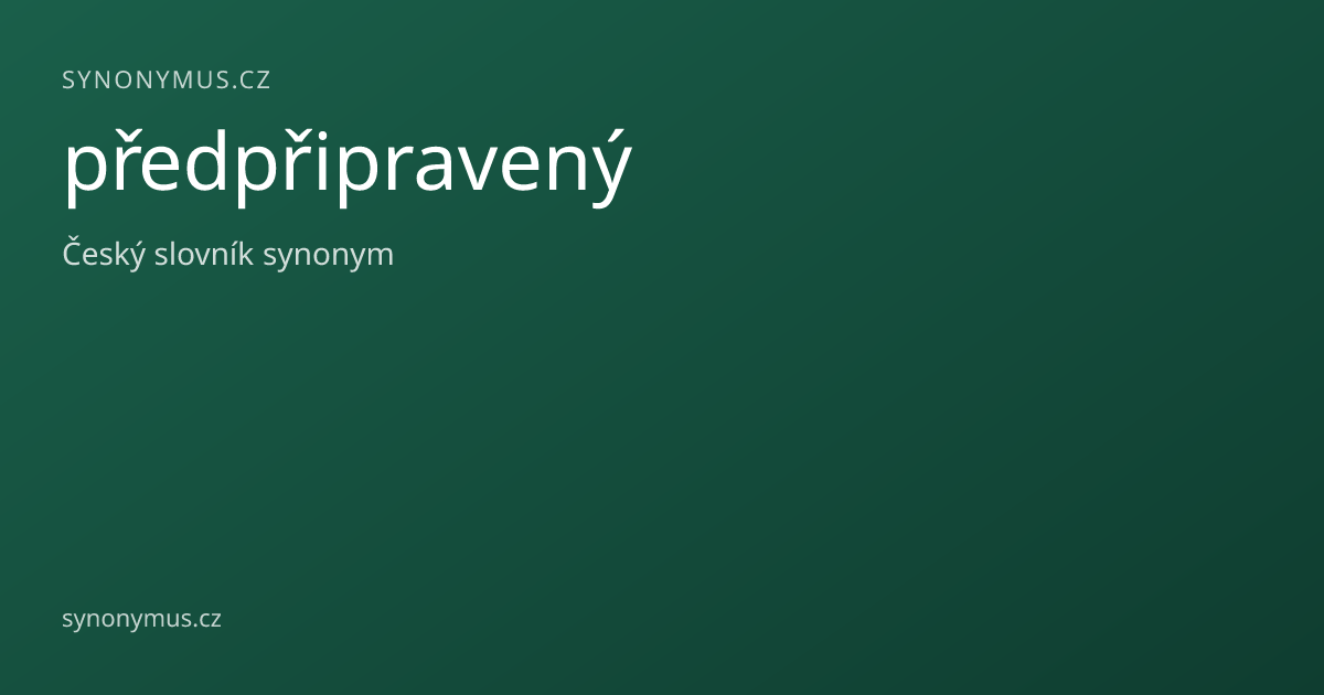 Náhled odkazu: předpřipravený
