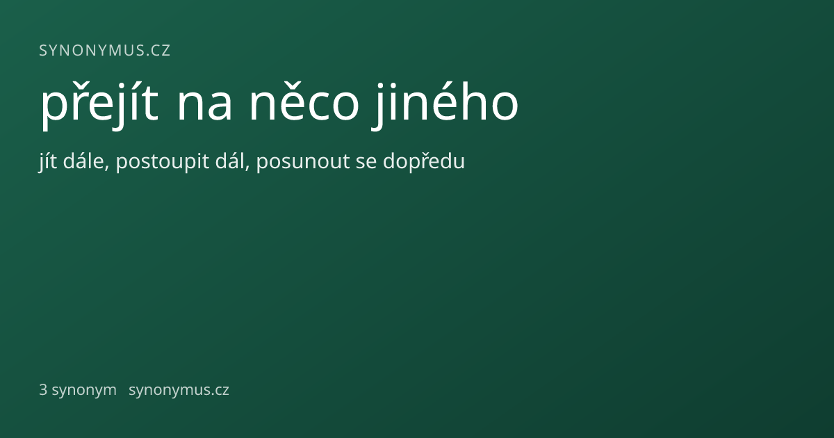 Náhled odkazu: přejít na něco jiného