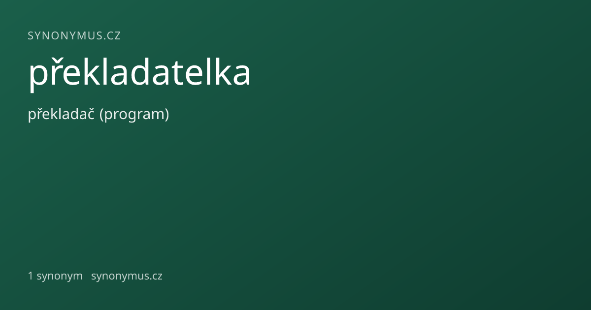 Náhled odkazu: překladatelka