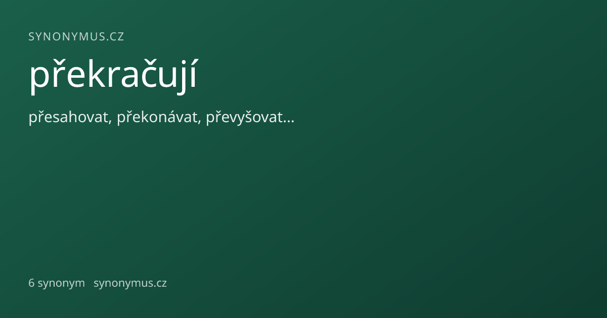 Náhled odkazu: překračují