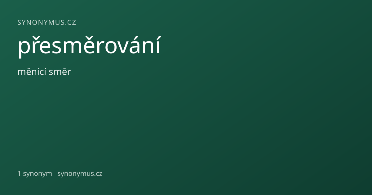Náhled odkazu: přesměrování