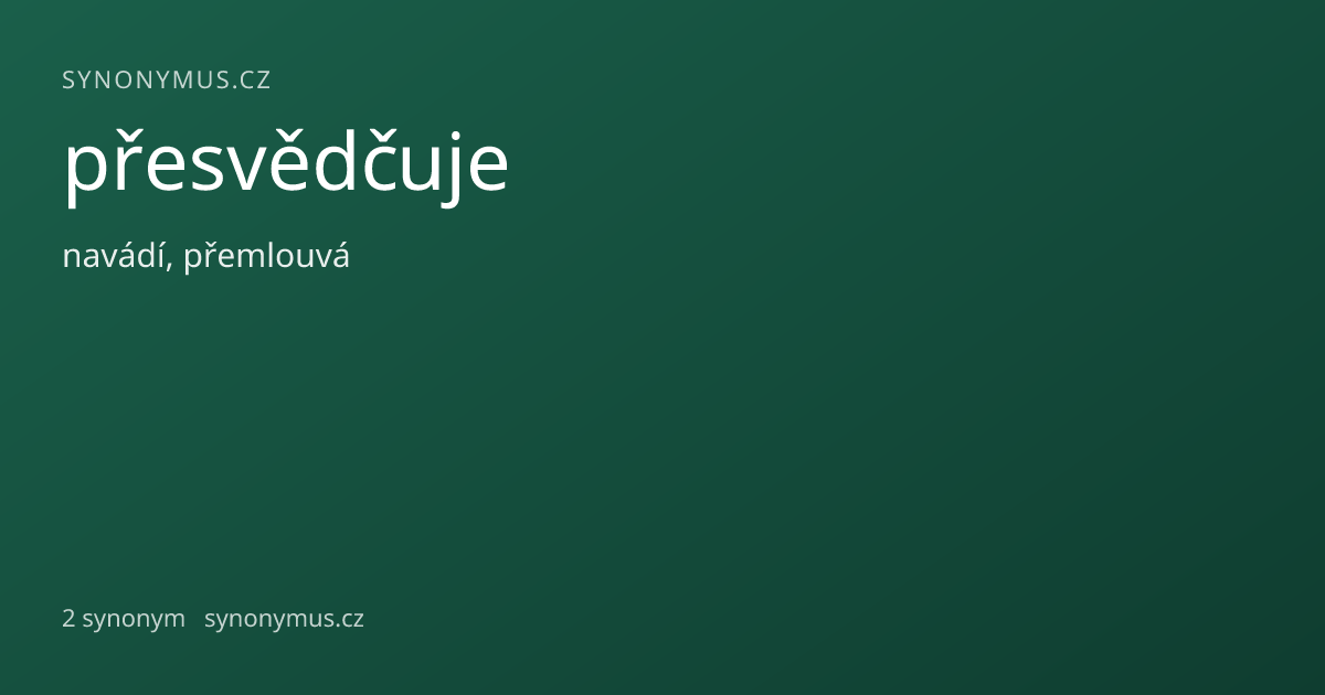 Náhled odkazu: přesvědčuje