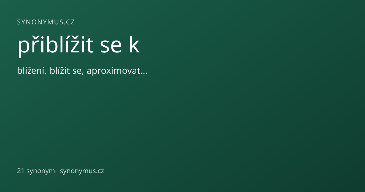 Náhled odkazu: přiblížit se k