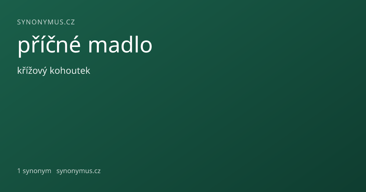Náhled odkazu: příčné madlo