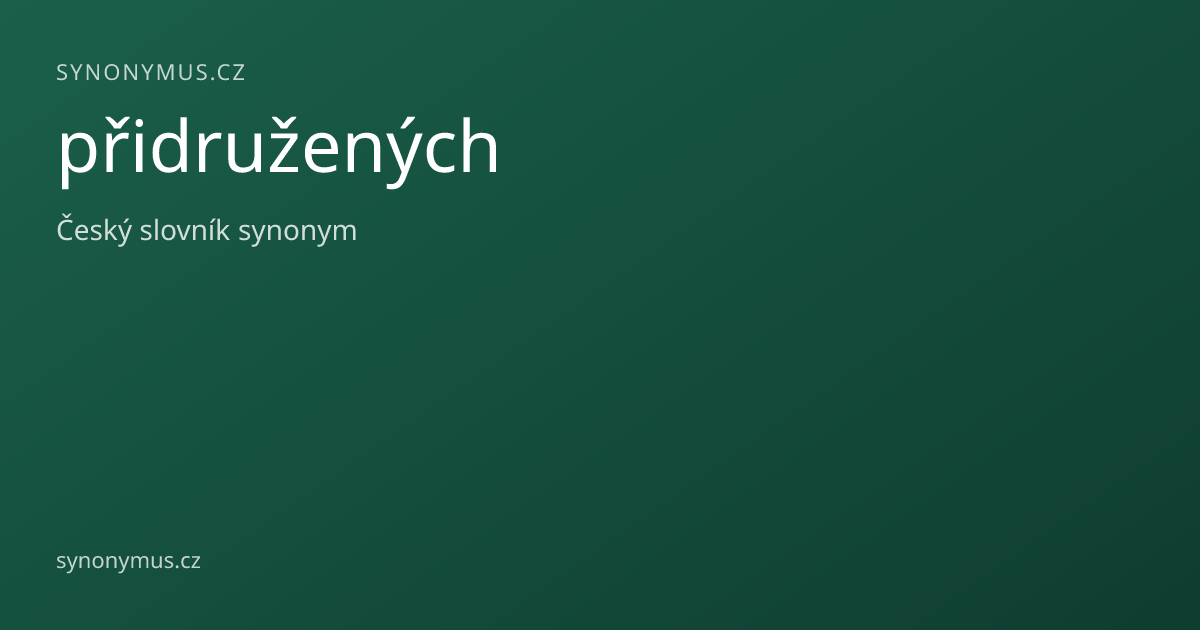 Náhled odkazu: přidružených