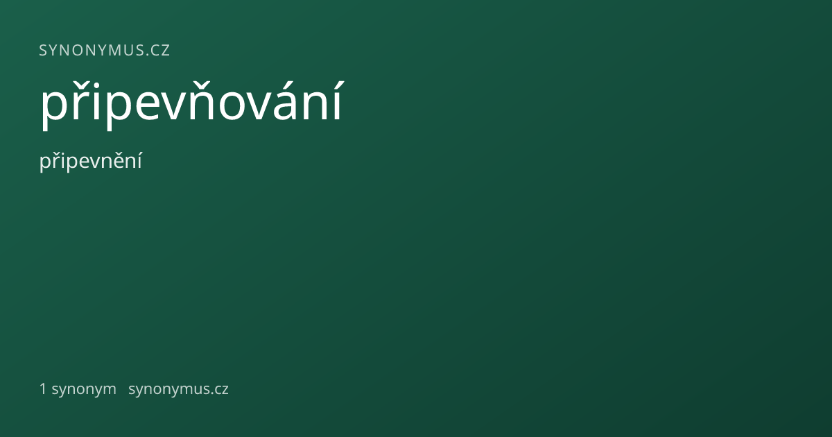 Náhled odkazu: připevňování