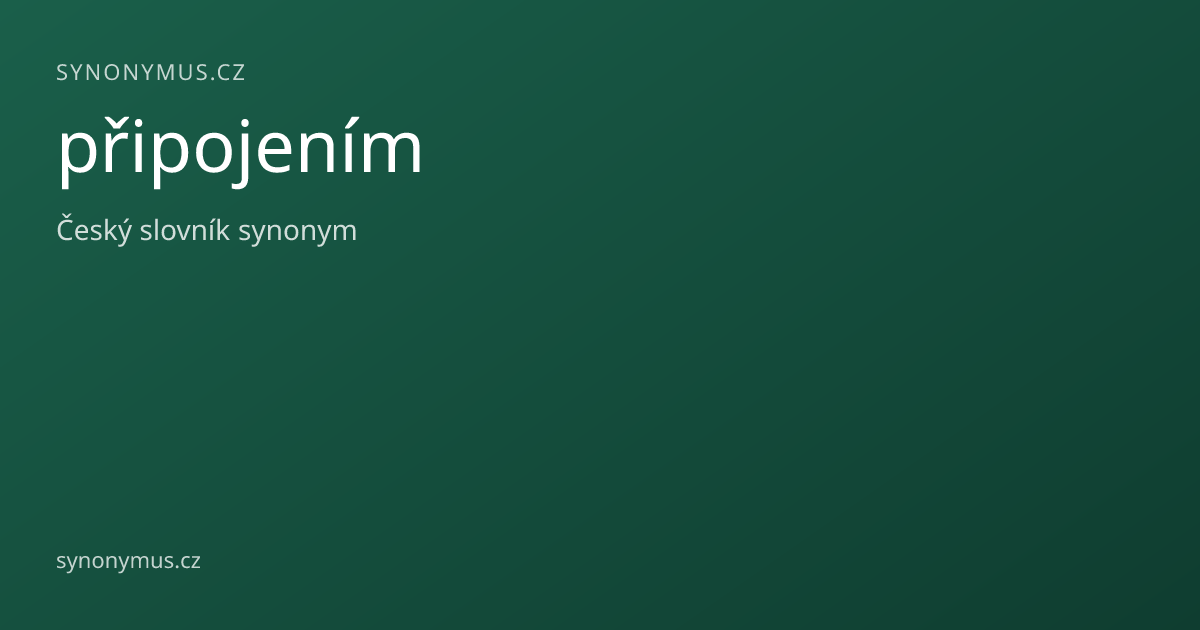 Náhled odkazu: připojením