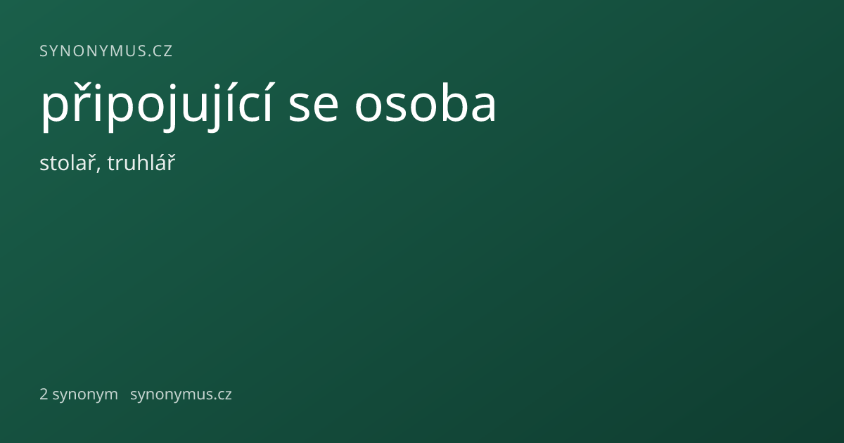 Náhled odkazu: připojující se osoba