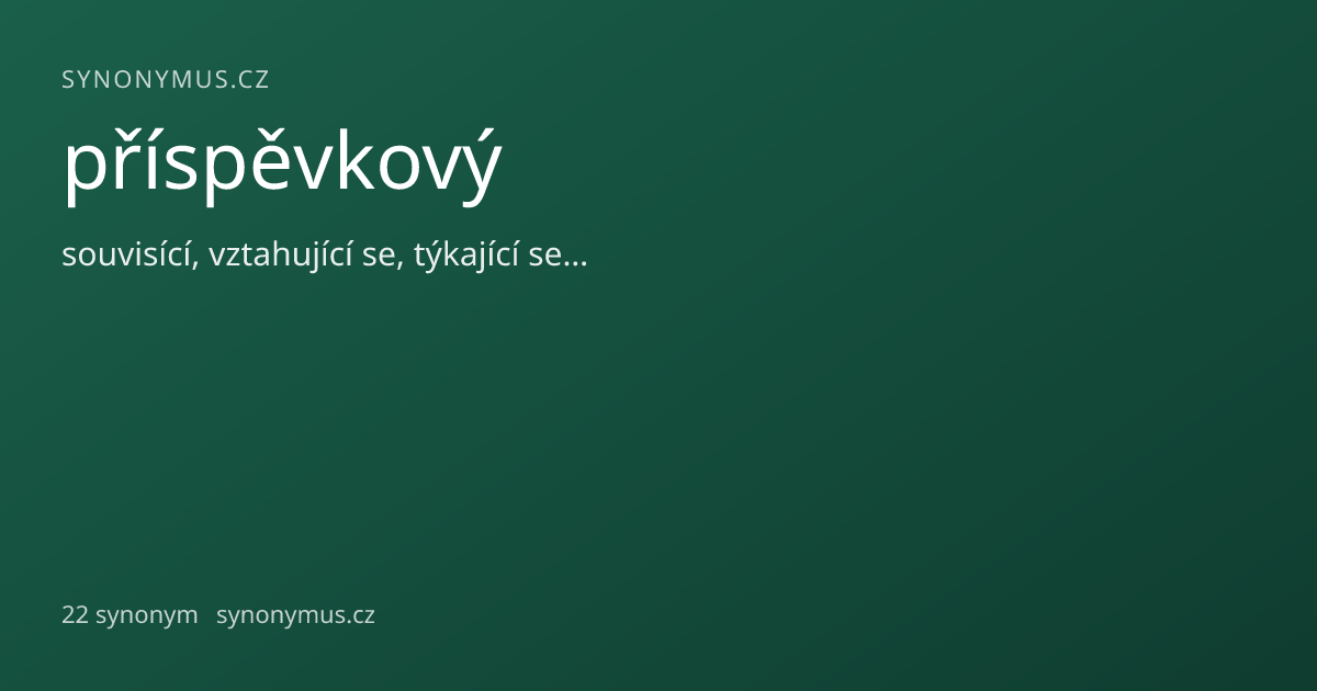 Náhled odkazu: příspěvkový