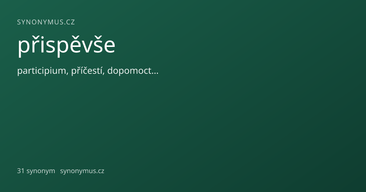 Náhled odkazu: přispěvše