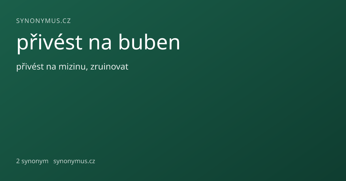Náhled odkazu: přivést na buben