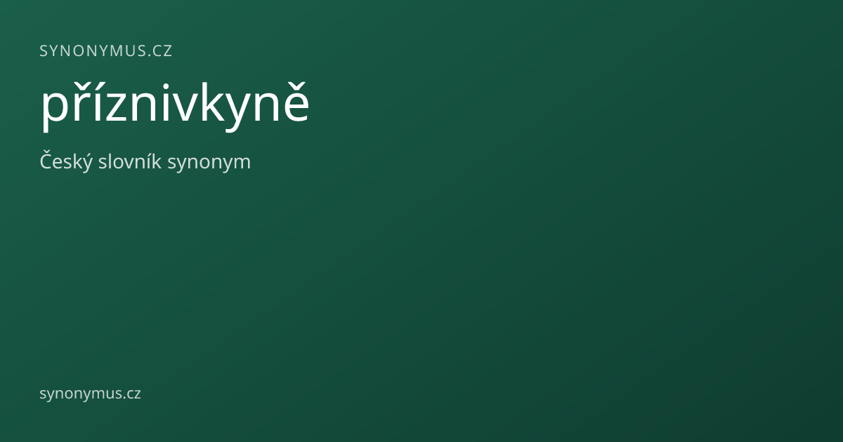Náhled odkazu: příznivkyně