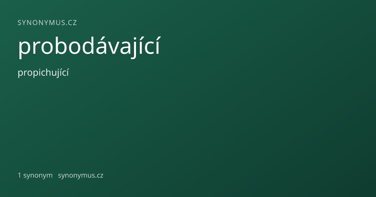 Náhled odkazu: probodávající